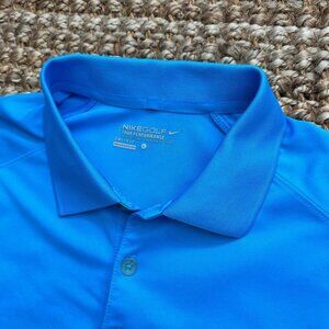 Nike Golf Classic Blue Tour Performance (Large) Dri-Fit